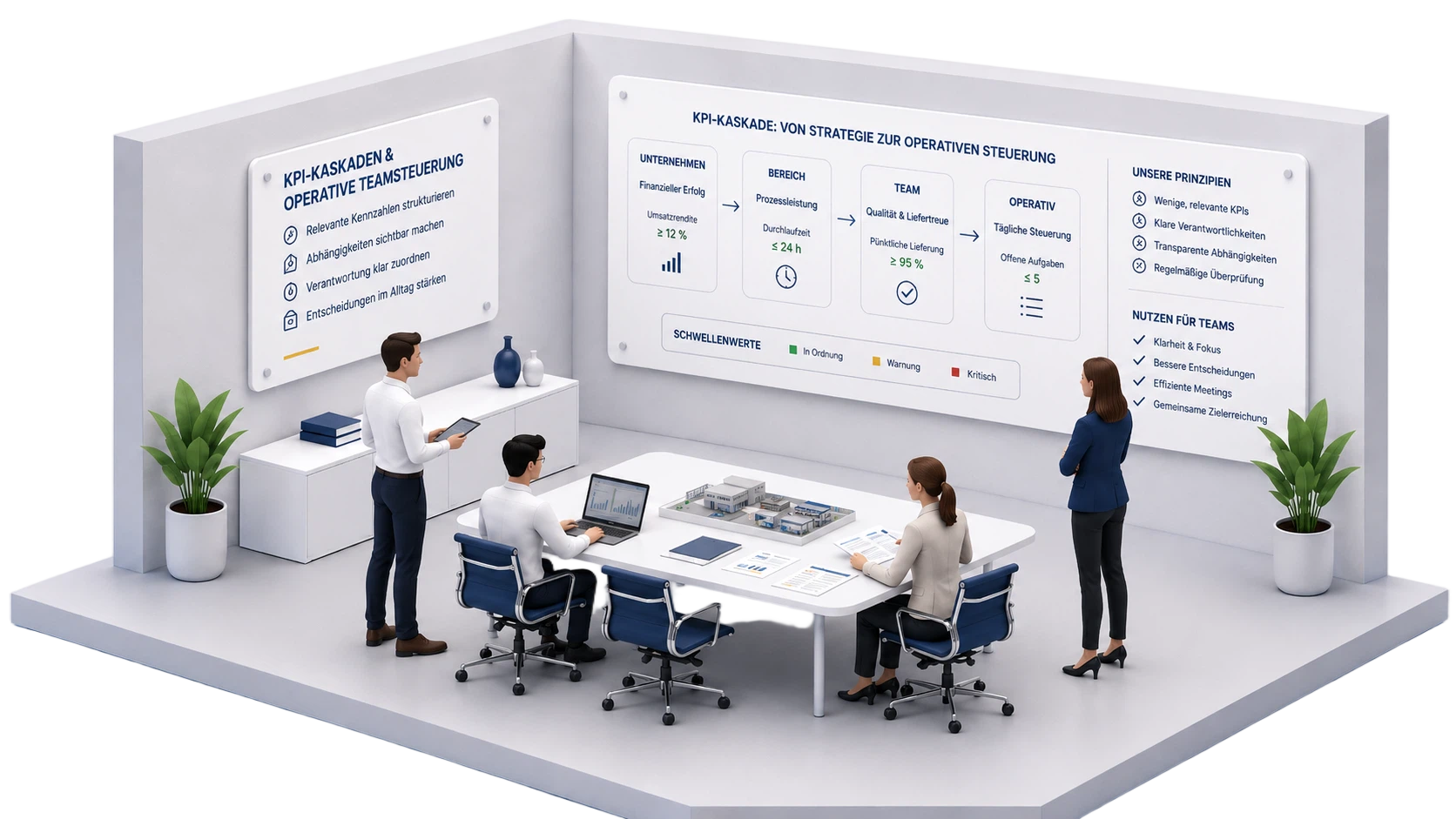 KPI-Kaskaden & operative Teamsteuerung